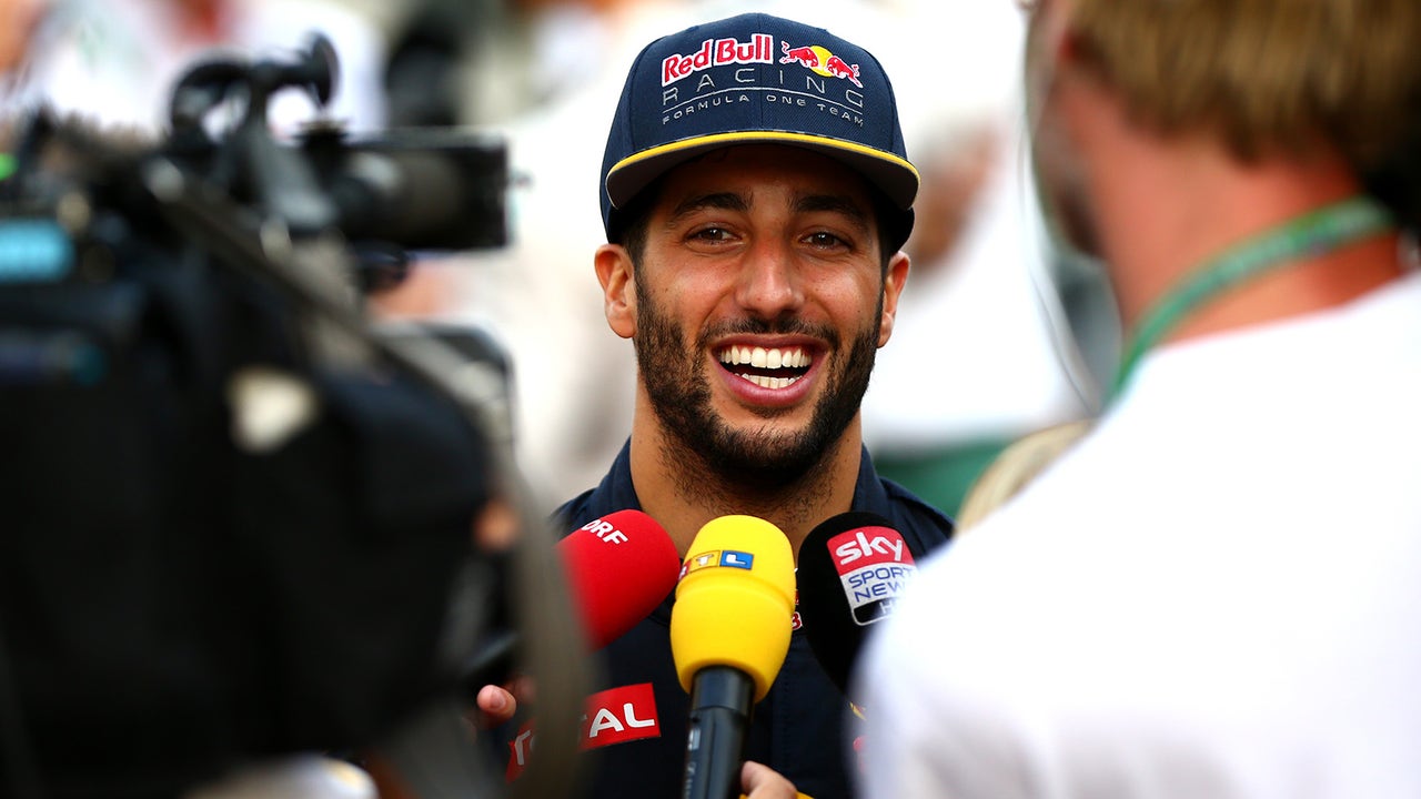 Even Daniel Ricciardo is surprised he's starting from the front row